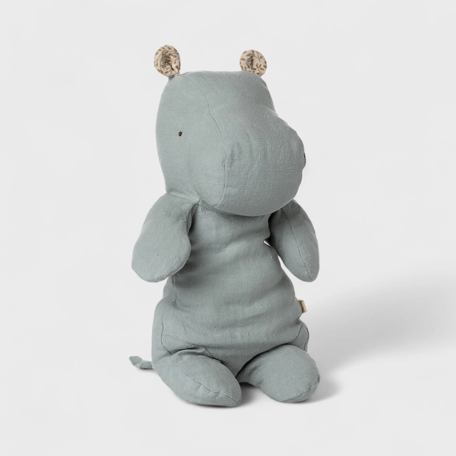 Maileg Safari Friends | Medium Hippo Blue Grey 1 Maileg Safari Friends | Medium Hippo Blue Grey