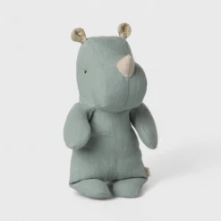 Maileg Safari Friends Rhino | Light Dusty Blue