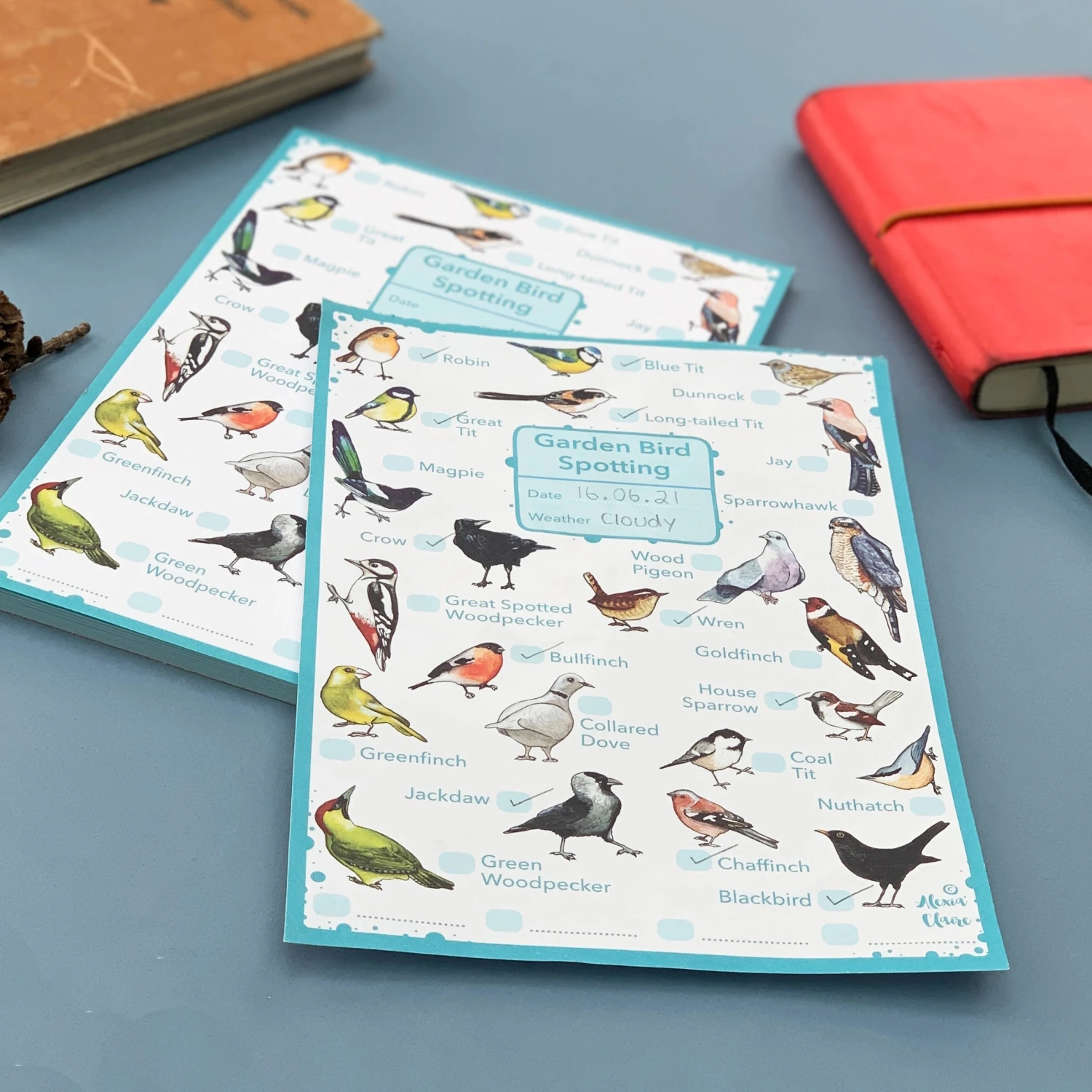 Garden Birds Of Britain Notepad 2 Garden Birds Of Britain Notepad - Image 2