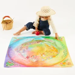 Medium Playsilk | Around The Farm -Toy Series Store AroundtheYearontheFarm10 1512x accdf0fb a0b6 4997 ba73 6233a3330161