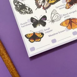 Butterflies Wildlife Spotting Notepad 8 Butterflies Wildlife Spotting Notepad -Toy Series Store ButterfliesWildlifeSpottingNotepad3