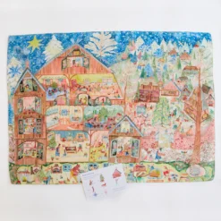 Playsilk | Seek & Find Christmas In The Dollhouse