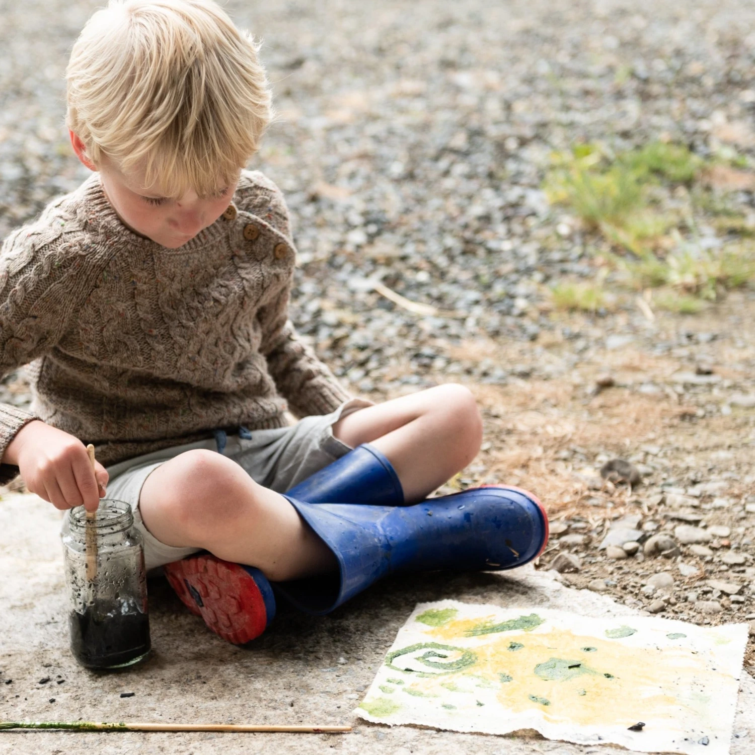 Natural Fabric Art Kit 1 Natural Fabric Art Kit