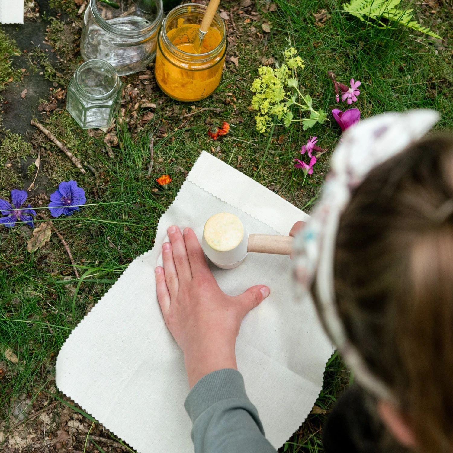 Natural Fabric Art Kit 2 Natural Fabric Art Kit - Image 2