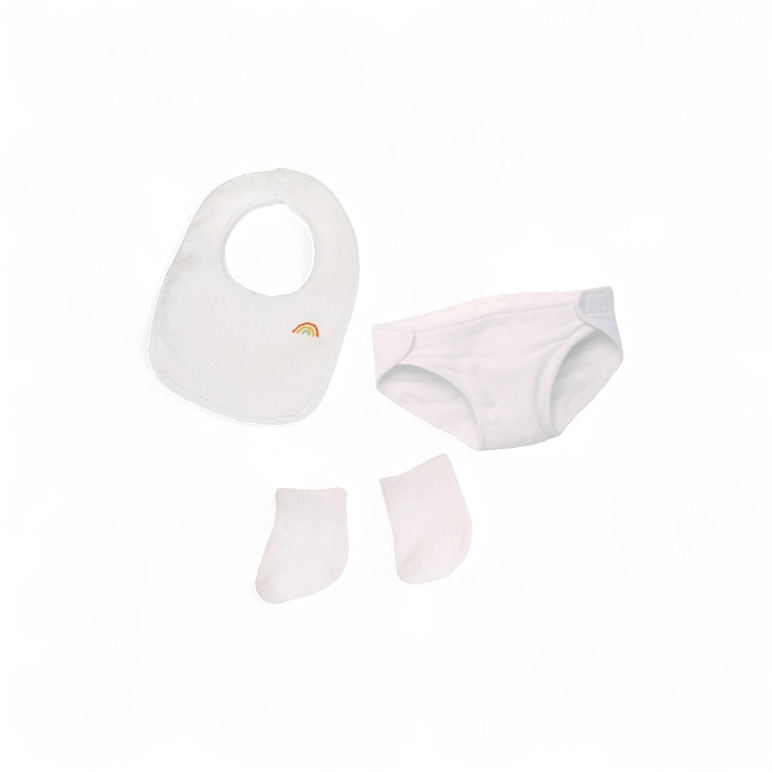 Dinkum Doll Care Set | White 1 Dinkum Doll Care Set | White