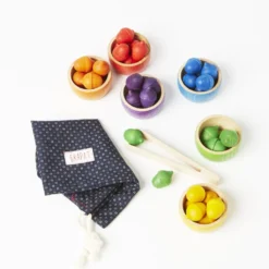 Wooden Bowls And Acorns -Toy Series Store Grapat bowls with acorns right conscious craft 20170329CC173 2