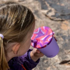 Klean Kanteen Kid Cup Straw Lids | Pink -Toy Series Store K10SSKCS CP STRAW APR22 DANHOLZ 202