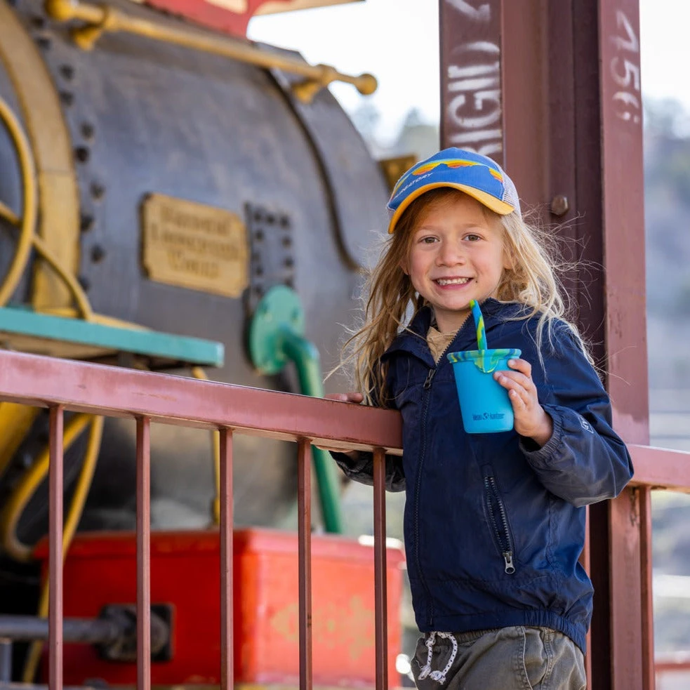 Klean Kanteen Kid Cup Straw Lids | Blue 3 Klean Kanteen Kid Cup Straw Lids | Blue - Image 3