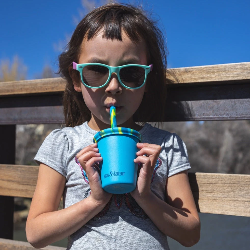 Klean Kanteen Kid Cup Straw Lids | Blue 5 Klean Kanteen Kid Cup Straw Lids | Blue - Image 5