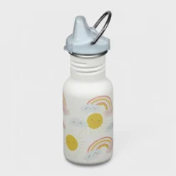Klean Kanteen Kid Single Wall Sippy Cap | Rainbows 355ml