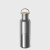 Klean Kanteen Rise Reflect Insulated 592ml | Brushed Steel & Bamboo
