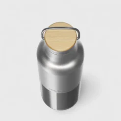 Klean Kanteen Rise Reflect Insulated 592ml | Brushed Steel & Bamboo -Toy Series Store K20RVCSSLB RF T Top Photoroom 3ad0c1fc f8bc 4dcb bba2 cb22ea030368