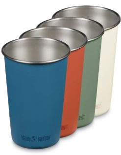 Klean Kanteen Stainless Steel Pint Cups 473ml | 4 Pack