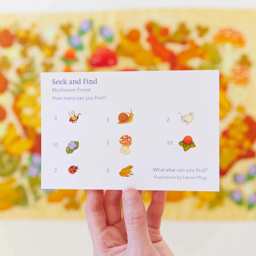 Playsilk | Seek & Find Mushroom 4 Playsilk | Seek & Find Mushroom - Image 4