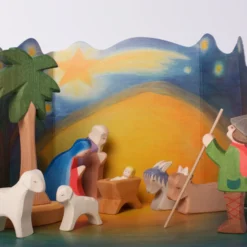 Nativity Set With Diorama -Toy Series Store Ostheimer nativity diorama 2641