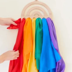 Rainbow Playsilk Display -Toy Series Store PlaysilkDisplay6 1