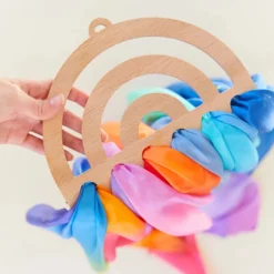 Rainbow Playsilk Display -Toy Series Store PlaysilkDisplay9