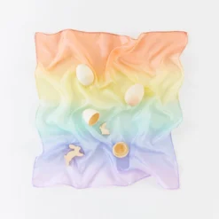 Mini Playsilks | Soft Rainbow