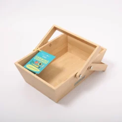 Growing Gardener Garden Basket -Toy Series Store burgonandball wooden basket 7364 scaled