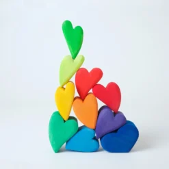 Rainbow Hearts Building Set