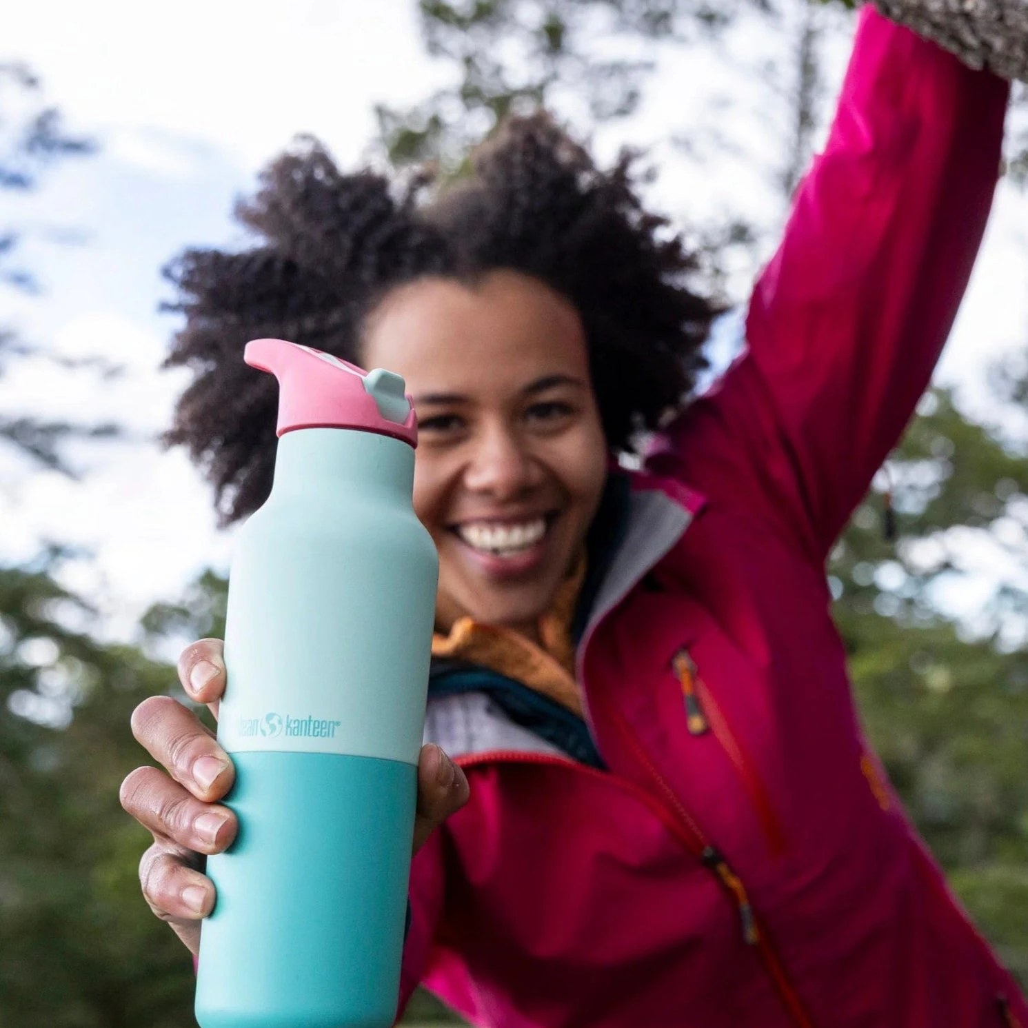 Klean Kanteen Rise Insulated Water Bottle 473ml | Bay 4 Klean Kanteen Rise Insulated Water Bottle 473ml | Bay - Image 4