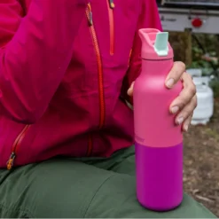 Klean Kanteen Rise Insulated Water Bottle 473ml | Pink Lemonade -Toy Series Store kk 16oz kaleidoscope pink lemonade Photoroom