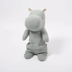 Maileg Safari Friends | Medium Hippo Chinos Green