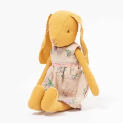 Maileg Bunny Size 1 | Dusty Yellow In Dress