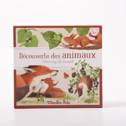 Moulin Roty Discovery Of Wild Animals Box -Toy Series Store moulin rorty 7383 scaled