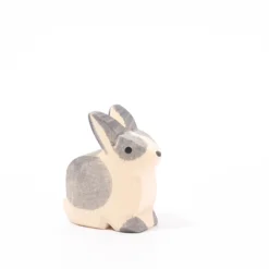 Rabbit Small Sitting | Black & White -Toy Series Store ostheimer bunny rabbit 15022 6509